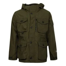 2L Printed Utility Jacket Asia Sizing “Olive Green”