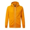 All-zipper Sports Casual HoodedShirts Unisex Orange