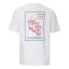 Applique Short-sleeve Tee Unisex White