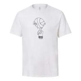 Basketball Graphic T-Shirt “White”