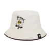 Be Nice Chambray Bucket Hat “Egret”