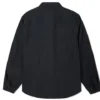 Carpenter Pocket Button Down Long Sleeve Shirt Asia Sizing “Black”