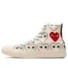 CDG x Converse Chuck Taylor All Star Multi Heart “Ivory Black”
