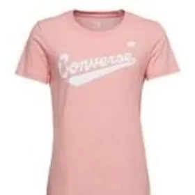 Center Front Logo T-Shirt Asia Sizing “Pink White”