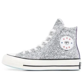 Chiara x Chuck 70 High “Silver Glitter Purple”