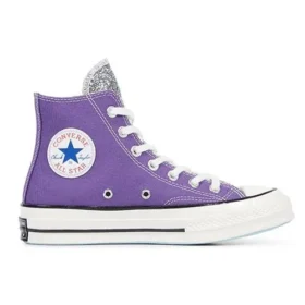 Chiara x Chuck 70 High “Silver Glitter Purple”