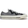 Chuck 1970s Leather Low Top Grey Black