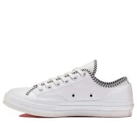 Chuck 1970S Mission-V Low Top Black Stripe Line “White Black”