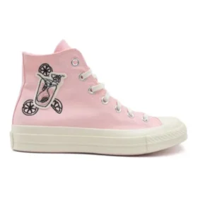 Chuck 1970s Summer Sippin High Top “Donut Glaze Egret”