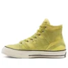 Chuck 70 E260 High “Earth Tone Suede – Green Succulents”