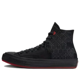 Chuck 70 High “Chinese New Year – Black Patchwork”
