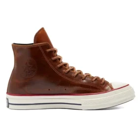 Chuck 70 High “Color Leather – Clove Brown”