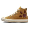 Chuck 70 High “Crafted Patches – Burnt Honey”