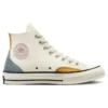 Chuck 70 High “Cream Yellow Blue”