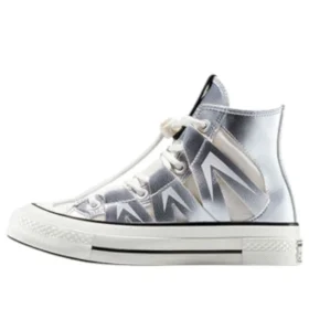 Chuck 70 High “Dull Silver”