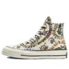 Chuck 70 High “Fall Florals – Egret”