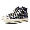 Chuck 70 High “Paint Splatter – Black”