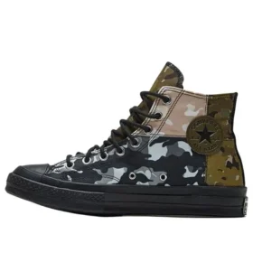 Chuck 70 High “Patchwork Blocked – Camo Black”