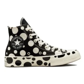 Chuck 70 High “Polka Dots – Black”