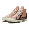 Chuck 70 High “Scripted Signature Print – Rose Gold”