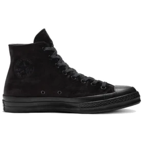 Chuck 70 High Velvet “Triple Black”