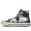 Chuck 70 High “Vintage Floral – Midnight Pink Glaze”