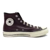 Chuck 70 Leather High “Colorblock – Black Currant”