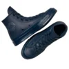 Chuck 70 Leather High Top “Obsidian”