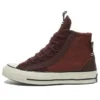 Chuck 70 Leather & Suede Sneakers “Charcoal”