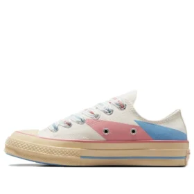 Chuck 70 Low “Beige Pink Blue Abstract”