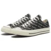 Chuck 70 Low “Scripted Signature Print – Black Egret”