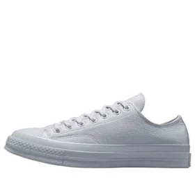 Chuck 70 Mono Leather Low “Summer – Faint Blue”