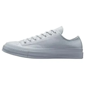 Chuck 70 Mono Leather Low “Summer – Faint Blue”