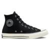 Chuck 70 Suede High “Black White”