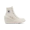 Chuck 70s De Luxe Wedge High Top “White”