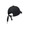 Chuck Strap-Tie Baseball Cap “Black”