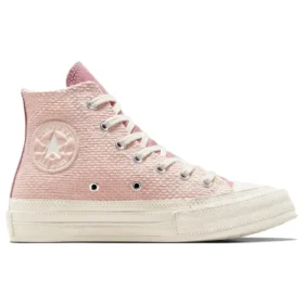 Chuck Taylor 70s Hi Logo Patch Sneakers “Pink”