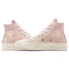 Chuck Taylor 70s Hi Logo Patch Sneakers “Pink”