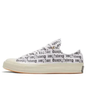 Chuck Taylor All Star 1970s “White Black Orange”