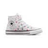 Chuck Taylor All Star 1V High Top “White Pink Silver”
