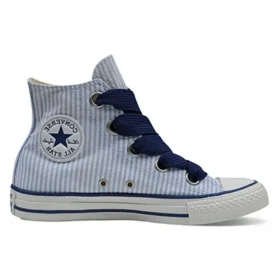 Chuck Taylor All Star Big Eyelet Seersucher “Blue”