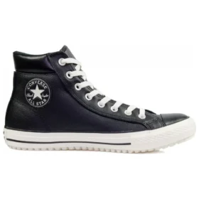 Chuck Taylor All Star Boot High Top Leather “Black”