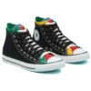 Chuck Taylor All Star Double Upper High “Black Multi”