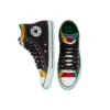 Chuck Taylor All Star Double Upper High “Black Multi”