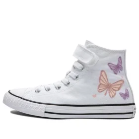 Chuck Taylor All Star Easy-On Butterflies “White Pink Phase Grape Fizz”