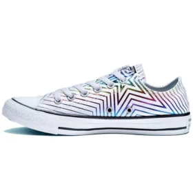 Chuck Taylor All Star Exploding Star Low Top “White Rainbow”