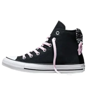 Chuck Taylor All Star Floral Bow “Black Vintage”