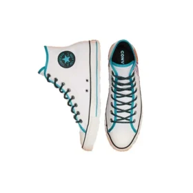 Chuck Taylor All Star Get Tubed High Top “White Yellow Blue”