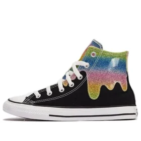 Chuck Taylor All Star Glitter Drip “Black Pink”