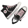 Chuck Taylor All Star Hearts “Black Vintage White”